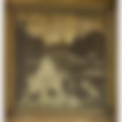 Bird"s-eye View of Canals and Streets (Possibly Bruges) (preview)