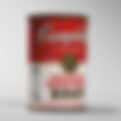 Signed Campbell"s Soup Can (preview)