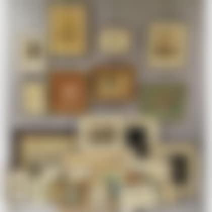 Mother and Child; Autumn Landscape with Figure; Buste d"homme (preview)