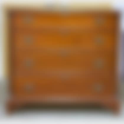 Chippendale Mahogany Four-Drawer Bureau (preview)