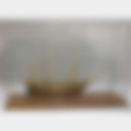 Painted Wooden Ship Model U.S.S. Constitution (preview)