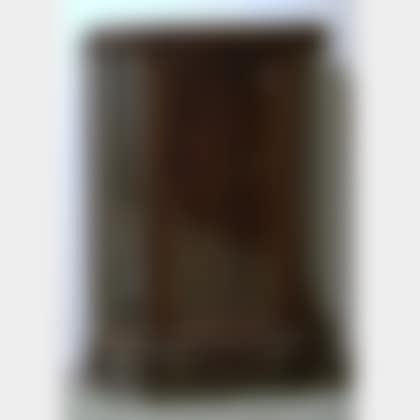 Early 20th Century Carved Oak D-shaped China Cabinet (preview)