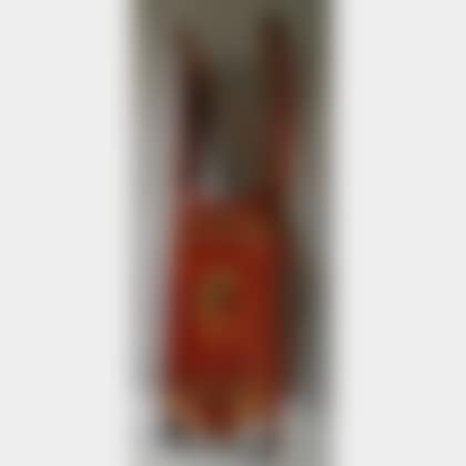 Red-painted and Horse Portrait Decorated Wooden and Sled (preview)