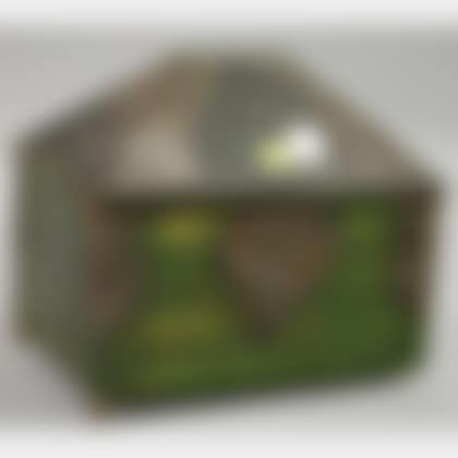 Jeweled Metal-mounted Painted Wooden Box with Pyramidal Lid (preview)