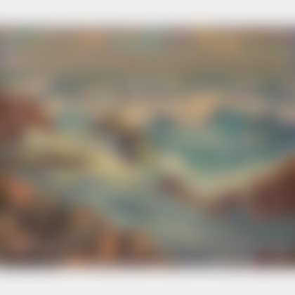 Lot of Two Framed Coastal Views (preview)
