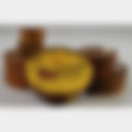 Five Assorted Small Circular Covered Wood Lap-sided Boxes and an Oval Covered Wood Lap-sided Box (preview)