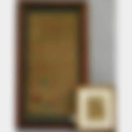 Sampler and Miniature Petit Point Village View (preview)