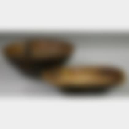 Two Black-painted Wooden Bowls (preview)