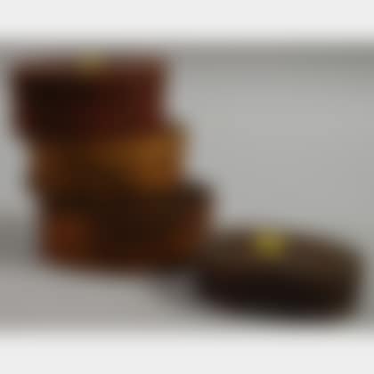 Four Small Covered Oval Lap-sided Wooden Boxes (preview)