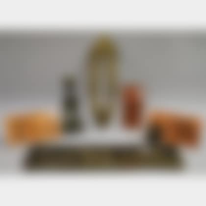 Seven Assorted Decorative Metal Articles (preview)