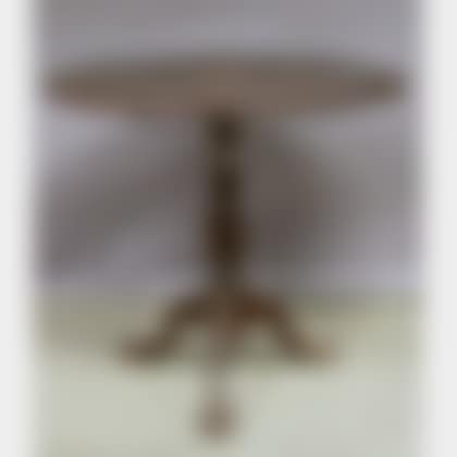 Chippendale-style Inlaid Carved Mahogany Tilt-top Tea Table (preview)