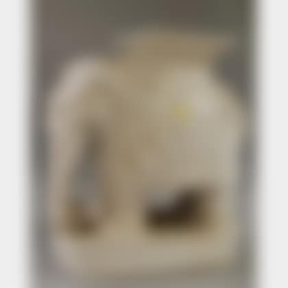 Asian White Glazed Ceramic Elephant-form Garden Seat (preview)