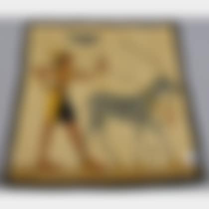 Egyptian Revival Appliqued Wall Hanging (preview)