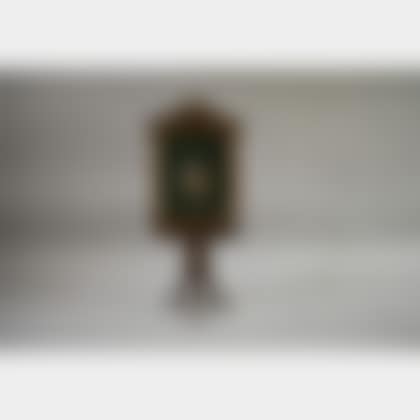 Victorian Renaissance Revival Carved Walnut and Beaded Panel Table Screen (preview)