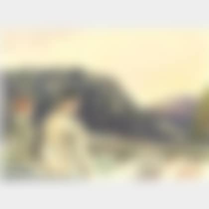 Mounted for the Competition/An Equestrian Scene (preview)