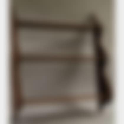 Walnut Three-tier Hanging Wall Shelf (preview)
