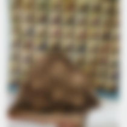Pieced Silk Log Cabin Quilt and a Woven Wool Blanket Segment with Ethnic Designs (preview)