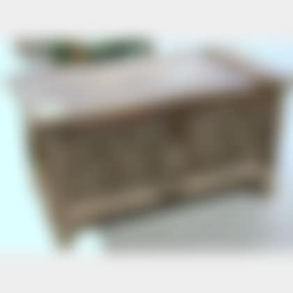 Italian Carved Walnut Cassone (preview)