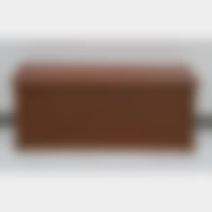 Red-painted Pine Dovetail-constructed Blanket Box (preview)