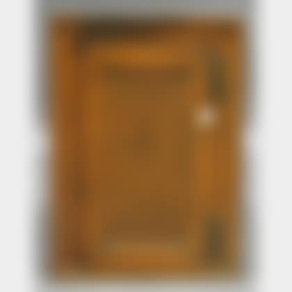 Country Pine Wall Cabinet with Paneled Door (preview)