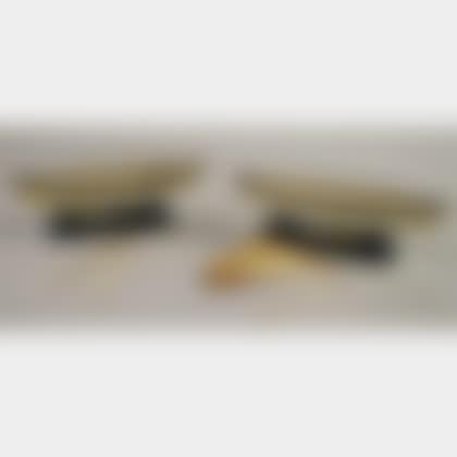Pair of Folk Carved and Painted Wooden Whaling Boat Models (preview)