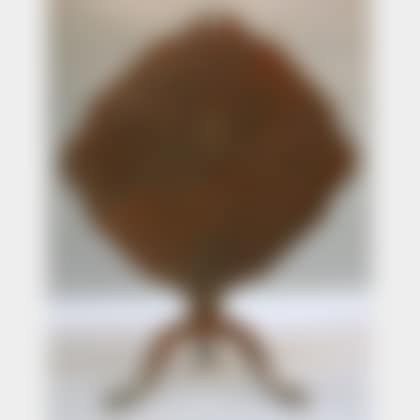 Country Chippendale Birch Tilt-top Tea Table with Shaped Top (preview)