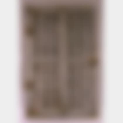 Gray-painted Wooden Lattice-paneled Tavern Half-Door (preview)