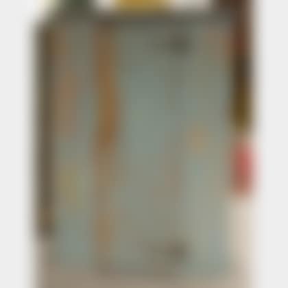 Blue-painted Pine Jelly Cupboard (preview)