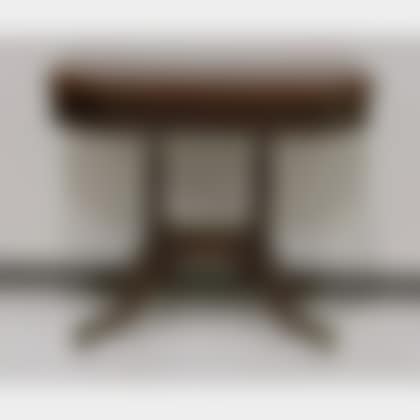 Classical Carved Mahogany and Mahogany Veneer Platform-base Card Table (preview)