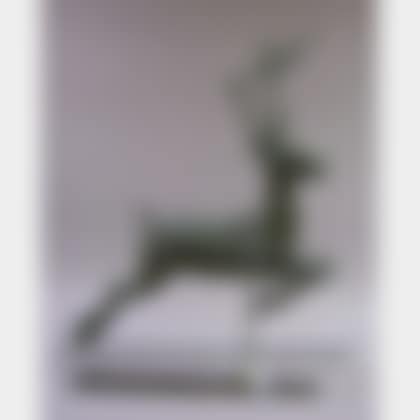 Molded Copper Leaping Stag Weather Vane (preview)