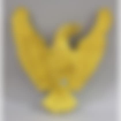 Gilt Cast Metal Eagle and Shield Plaque (preview)