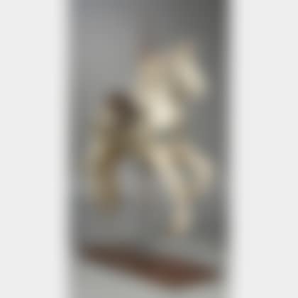 Small Carved and Painted Wooden Prancing Carousel Horse (preview)
