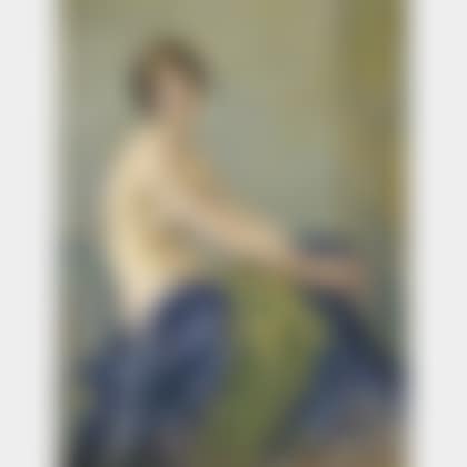 Portrait of a Seated Female Nude (preview)