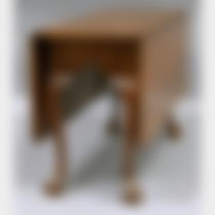 Chippendale Carved Walnut Deep Drop-leaf Dining Table (preview)