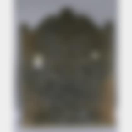 Cast Iron "Ab-El-Kader" Rider on Horseback Relief-decorated Fireback (preview)