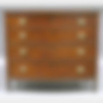 Federal Mahogany and Mahogany Veneer Bowfront Bureau (preview)