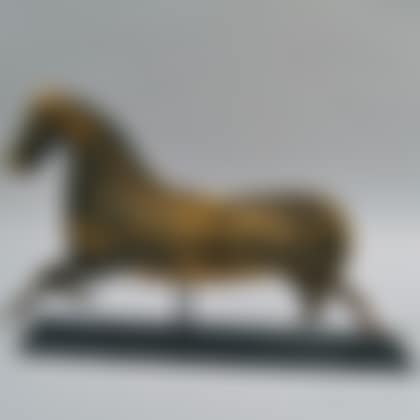 Wood and Iron Running Horse Weathervane (preview)