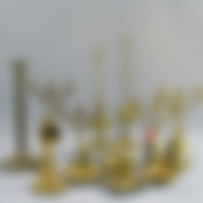 Sixteen Mostly Brass Pieces of Lighting (preview)