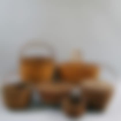 Six Woven Splint Baskets (preview)