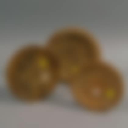 Three Turned Treen Plates (preview)