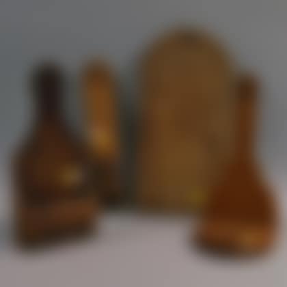 Four Wooden Domestic Items (preview)