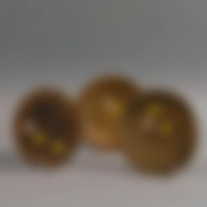 Three Carved Treen Plates (preview)