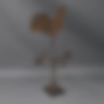 Sheet Iron Rooster-form Weathervane (preview)