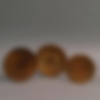 Three Turned Treen Plates (preview)