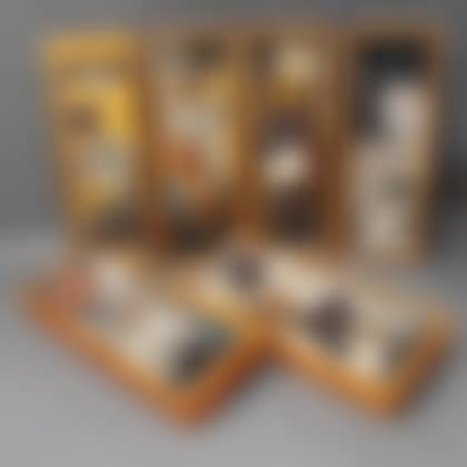 Six Shadow Boxes with Assembled Sports Memorabilia (preview)