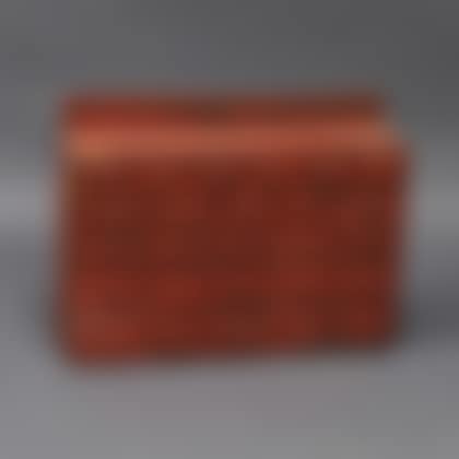 Small Red-painted Hanging Apothecary Cupboard (preview)