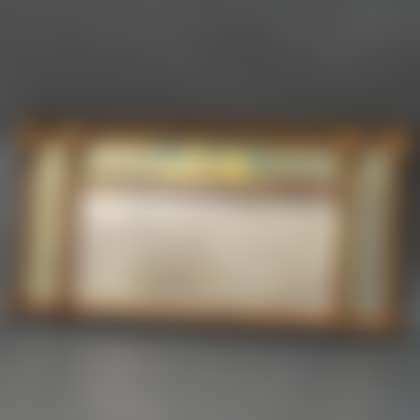 Federal-style Eglomise Overmantel Mirror (preview)