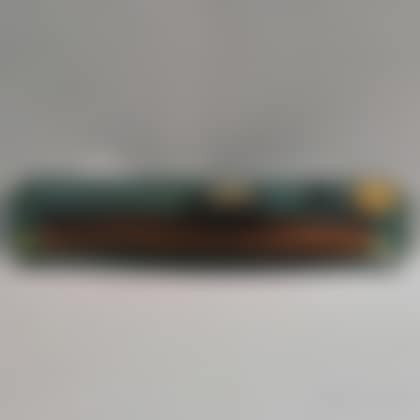 Painted and Pine-mounted Half-hull Ship Model of a Paddle Steamer (preview)