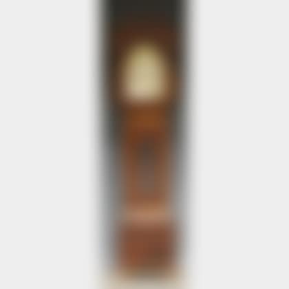 Georgian-style Mahogany Chiming Scroll-top Tall Case Clock (preview)