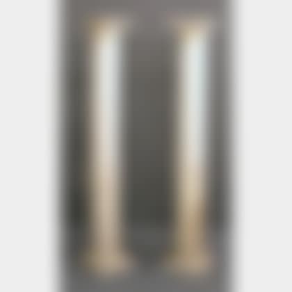 Pair of Architectural White-painted Fluted Wood Columns (preview)